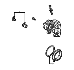 8W0615123 - Brakes: Caliper for Audi: A4, A4 Quattro, A5 Sportback, S5 Sportback Image