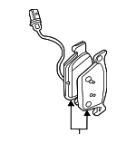 8W0698151BD - Brakes: Disc Brake Pad Set for Audi Image
