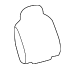 2C7Z7864416AAA - Body: Seat Back Cover for Ford: Excursion Image