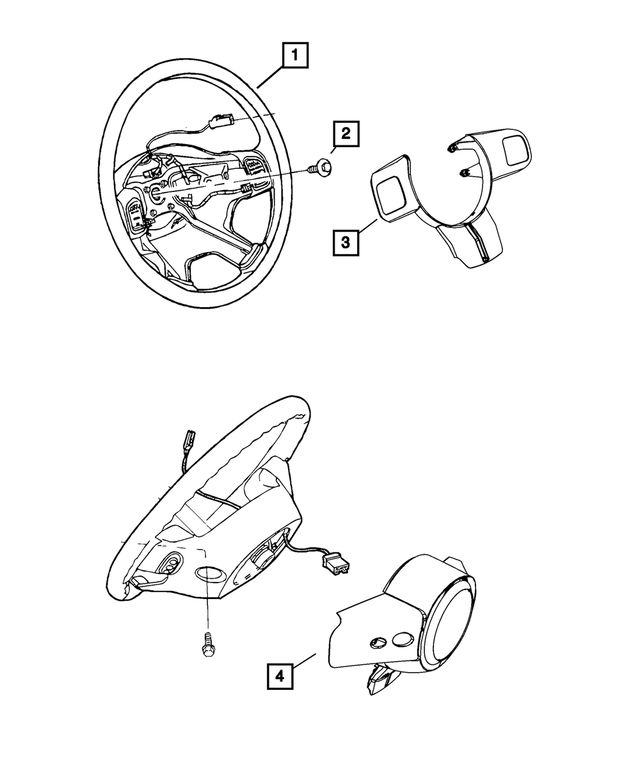 « 5MV94DX9AA –  : Direction Volant pour Mopar Image »
