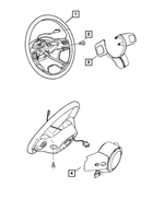 5MV94DX9AA - : Steering Wheel for Jeep: Wrangler Image