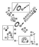 52114795AB - Front Axle; Corporate 200 MM; Differential and Drive Line: Pinion Flange for Mopar Image