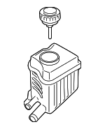 95531401530 - Steering: Power Steering Reservoir for Porsche: Cayenne Image