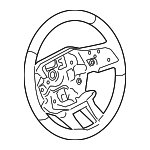 LR079637 - : Steering Wheel for Land-Rover Image