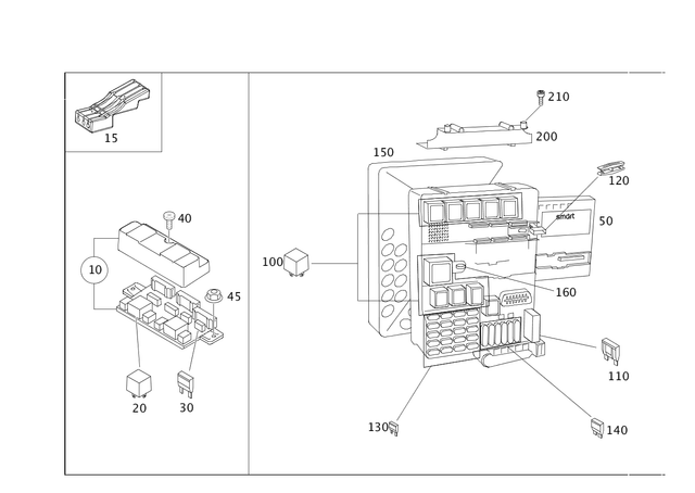 4505450001 - Electrical Equipment and Instruments: Fuse and Relay Box for Smart Image image