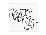 LDY73328ZA - : Brake Pads for Mazda: MPV Image
