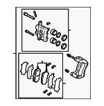 LC6233990RTB - : Caliper for Mazda: MPV Image