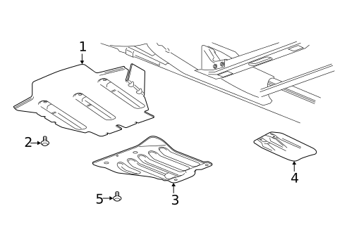 Under Cover & Splash Shields for 2019 Chevrolet Colorado #1