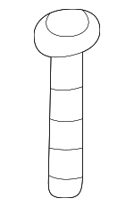 999351 - Electrical: Diagnostic Unit Screw for Volvo: C70, S40, S60, S80, V50, V70, XC70 Image