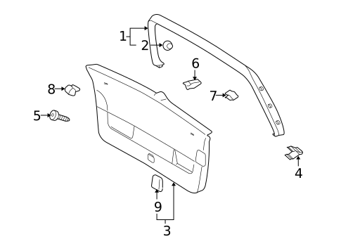 Interior Trim for 2010 Volkswagen GTI #0