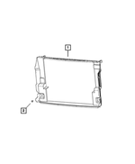 68383212AA - Cooling: Radiator Shroud for Mopar Image