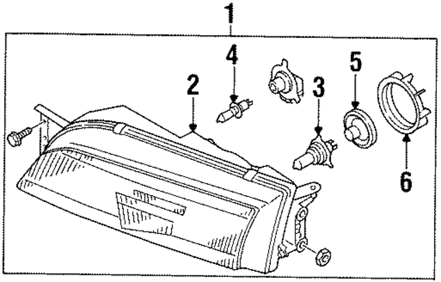 2601070F25 - : Composite Assembly for Nissan Image