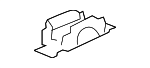 7556152040 - Body: Roof Molding Clip for Lexus Image