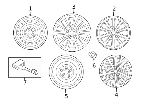Wheels for 2023 Mitsubishi Outlander Sport #0
