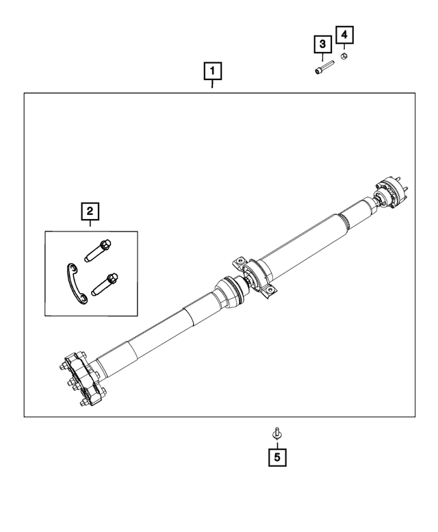 « 52853645AF –  : Entraînement Arbre pour Mopar Image »