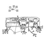 56010565AF - Electrical: Instrument Panel Wiring for Mopar Image