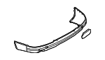 4L0807434E1RR - Body: Bumper Cover for Audi Image