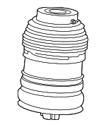 2973203501 - Suspension: Air Spring for Mercedes-Benz Image