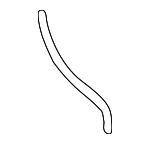 8168223000 - Body: Drain Hose for Hyundai: Elantra, Sonata, Tiburon, XG300, XG350 Image