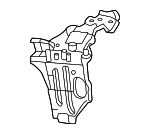 MR592310 - : Inner Panel Brace for Mitsubishi: Lancer Image