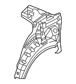 MR548711 - : Inner Panel for Mitsubishi: Lancer Image