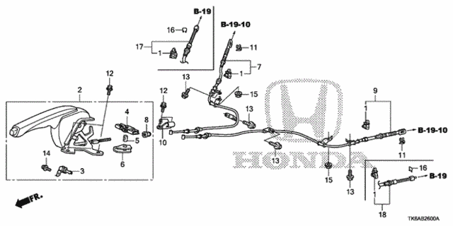 Parking Brake for 2013 Honda Fit #0