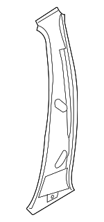 97050249502GRV - Body: Inner Center Pillar for Porsche: Panamera Image