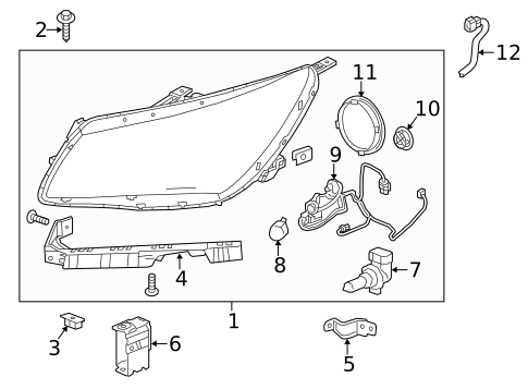 Bulbs - Chassis for 2016 Buick LaCrosse #2
