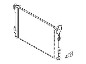 25310B2000 - : Radiator Assembly for Kia: Soul Image