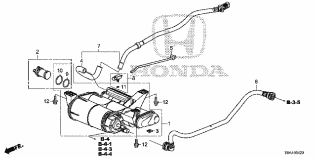 Canister (KA/KC/KL) for 2016 Honda Civic #0