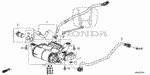 17372TBAA01 - Electrical/Exhaust/Heater/Fuel: TUBE, DRAIN for Honda Image