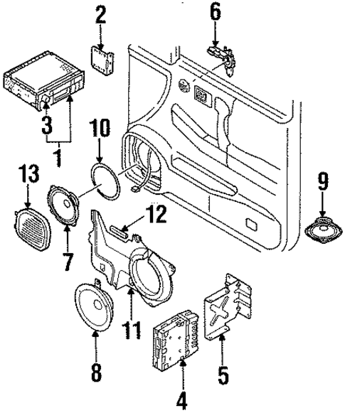 Sound System for 2004 Isuzu Rodeo #0