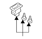 GJ6E6642002 - Electrical: Seat Heater Switch for Mazda Image