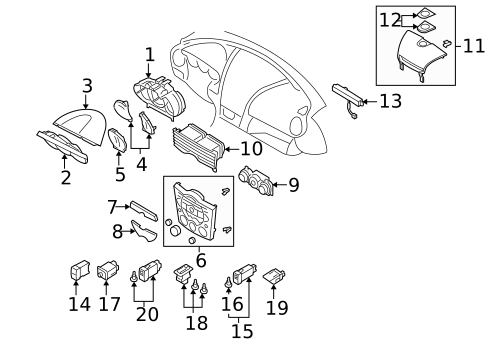 Instruments & Gauges for 2007 Mazda RX-8 #0