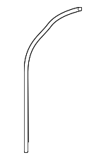 4M0809937A - Body: Drain Hose for Audi Image