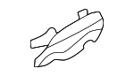 64726FJ000VH - Body: Seat Belt Guide for Subaru Image