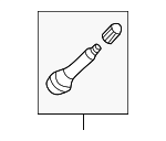 9963604140 - Suspension: Valve Stem for Mazda: 2, 3, 5, 6, CX-3, CX-30, CX-5, CX-50, CX-7, CX-9, Miata, Millenia, MX-5 Miata, Protege5, Tribute Image image