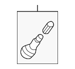 9963604130 - Suspension: Valve Stem for Mazda: 3, 323, 5, 6, 626, 929, B2000, B2200, B2600, CX-9, Miata, Millenia, MPV, MX-5 Miata, MX-6, Protege, RX-7, RX-8, Tribute Image