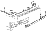 5978301 - Electrical: High Mount Lamp for Cadillac: Seville Image