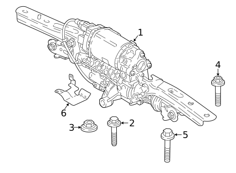 Rear Steering Components for 2019 BMW 740i xDrive #0