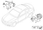 65759147997 - Audio, Navigation, Electronic Systems: Altern.Power Siren W Inclination Indicat for BMW Image