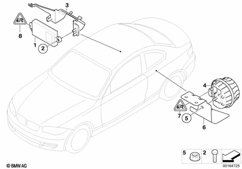 Alarm Systems for 2011 BMW 128i #0