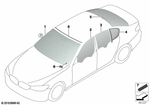 51319466316 - : Windshield, Green, Rain/Light/Fog for BMW Image