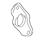 19412P8AA02 - Cooling System: Water Manifold Gasket for Honda: Accord, Accord Crosstour, Crosstour, Odyssey, Pilot, Ridgeline Image