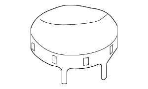 8W0412375D - : Cover Cap for Audi Image