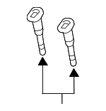 5RN56PL5AC - Body: Headrest Guide for Chrysler: Pacifica, Voyager Image