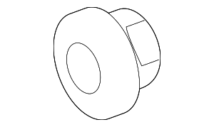 90178A0024 - Body: Engine Coolant Bypass Hose Nut for Toyota Image