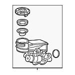 46100T20A11 - Body: Master Cylinder for Honda Image