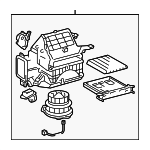 8713047091 - HVAC: Blower Assembly for Toyota: Prius Image
