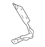 6W6Z16796AA - Body: Hinge for FORD Image